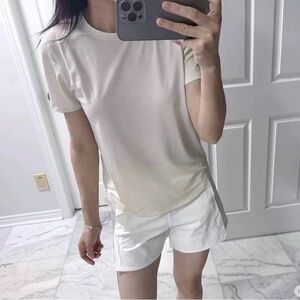 4-8 NWT Size 6 Lululemon Athletica High-Neck Run and Train Tee ｜WHTO